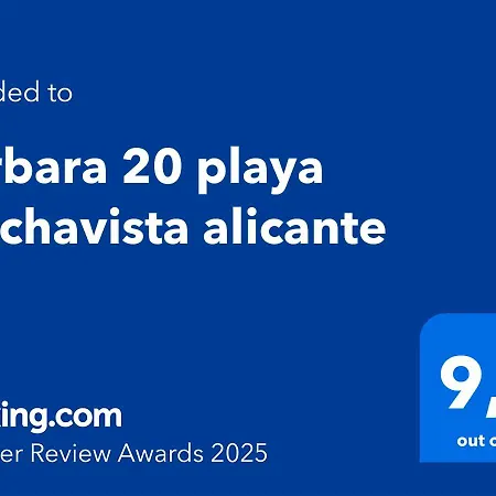 Апартаменты Barbara 20 Playa Muchavista Alicante Кампелло